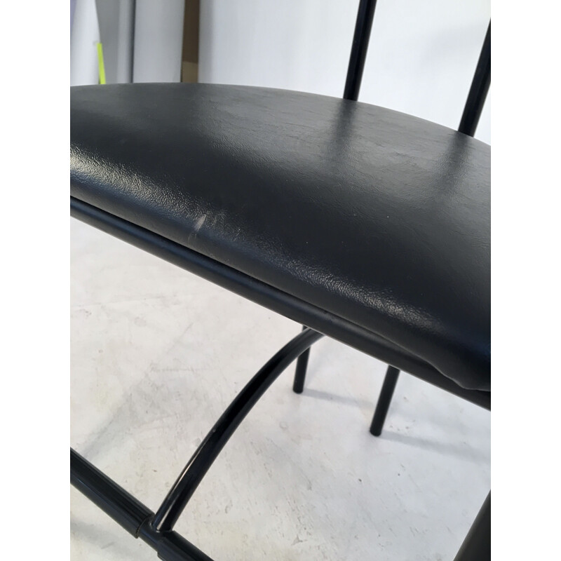 Vintage black Tokyo chair by Rodney Kinsman for OMK