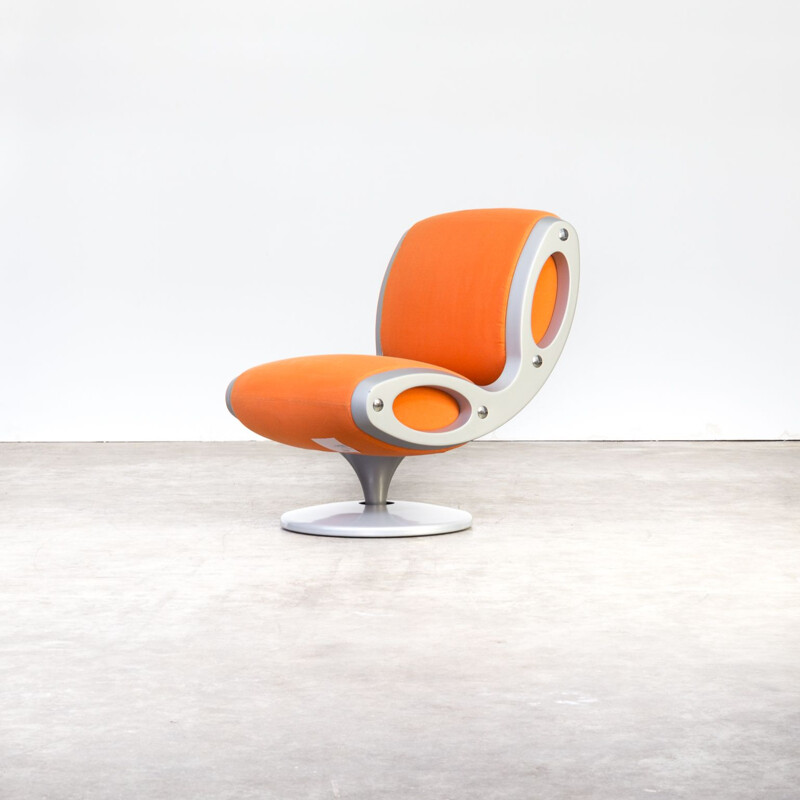 Fauteuil Gluon & ottoman par Marc Newson pour Moroso