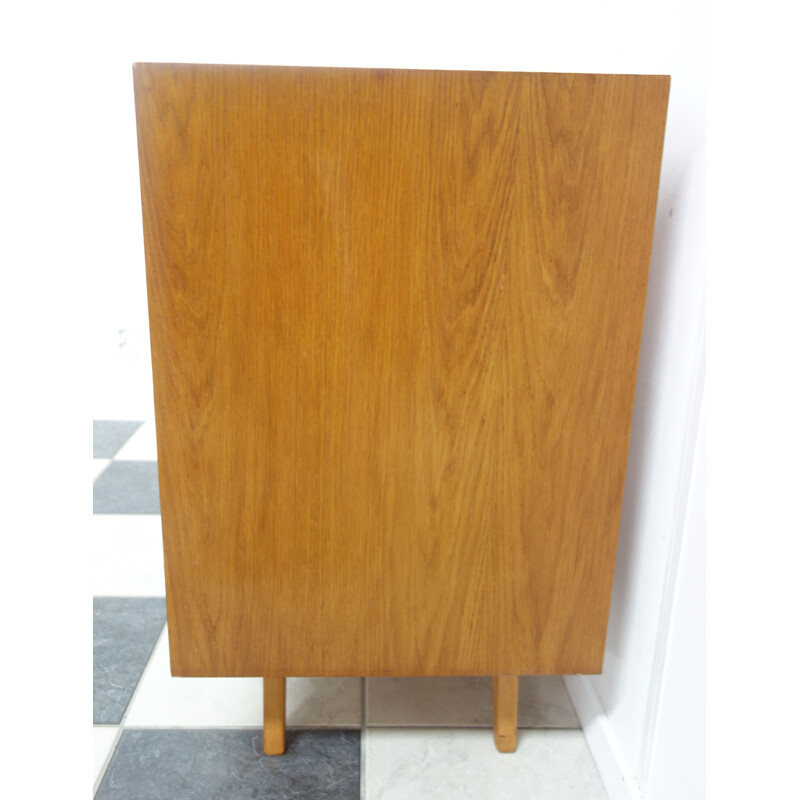 Vintage sideboard in oakwood by Jiri Jiroutek for Interier Praha