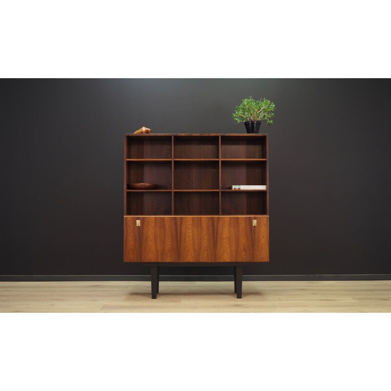 Vintage bookcase in rosewood by Peter Løvig Nielsen Denmark 60 70s