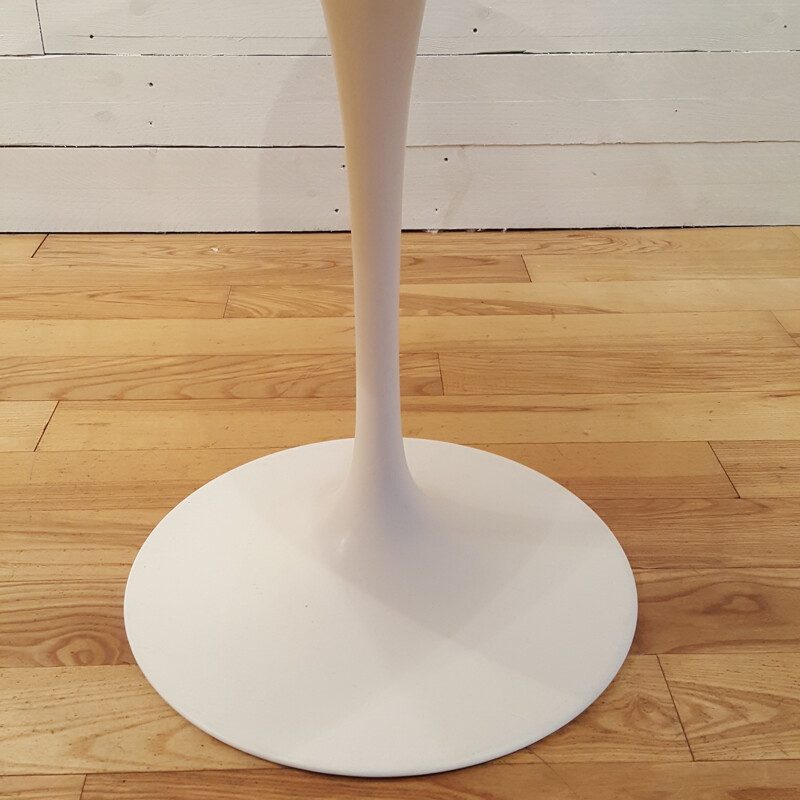 Knoll round dining table in marble and metal, Eero SAARINEN - 1970s