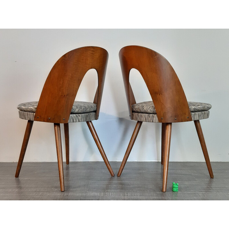 Set of 4 vintage dining chairs by Antonin Suman for MIER,Czechoslovakia,1960