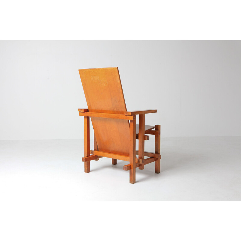 2 vintage modernist armchairs by Gerrit Rietveld,1918