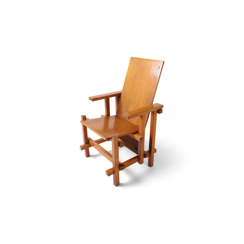 2 fauteuils modernistes vintage par Gerrit Rietveld, 1918