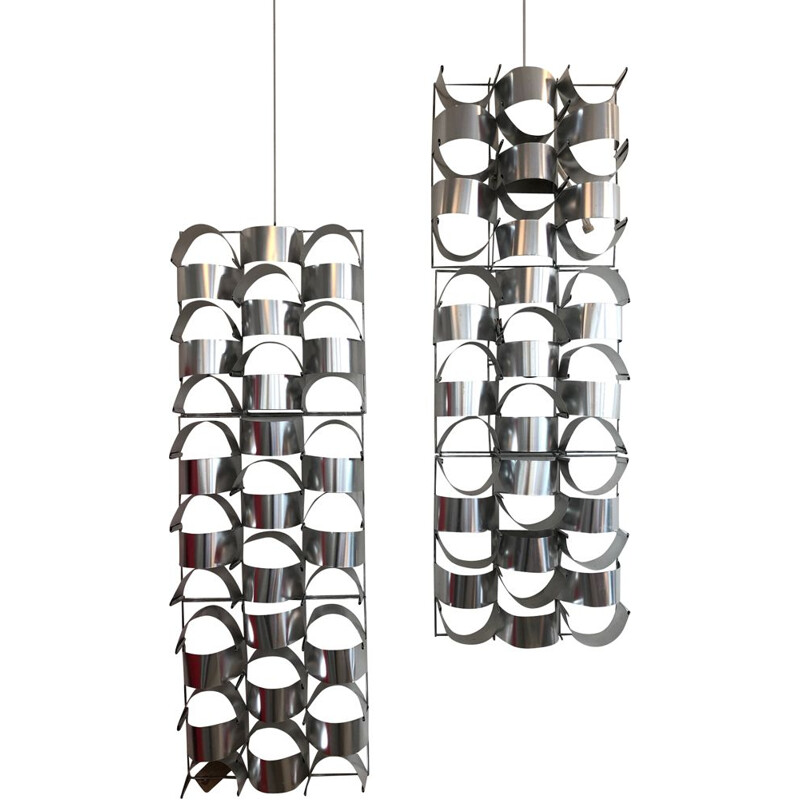 Pair of vintage wall lights by Max Sauze,1970