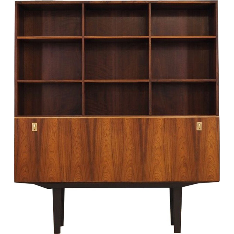 Vintage bookcase in rosewood by Peter Løvig Nielsen Denmark 60 70s