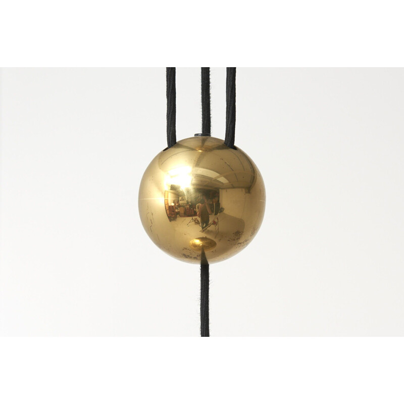 Vintage Onos 55 pendant lamp by Florian Schulz 1970