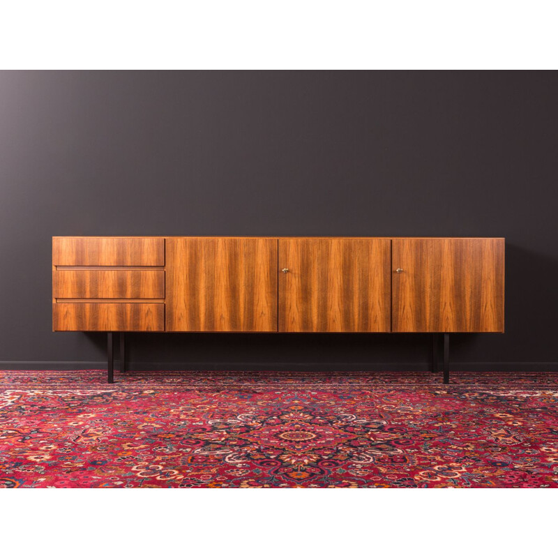 Vintage walnut sideboard 1960s