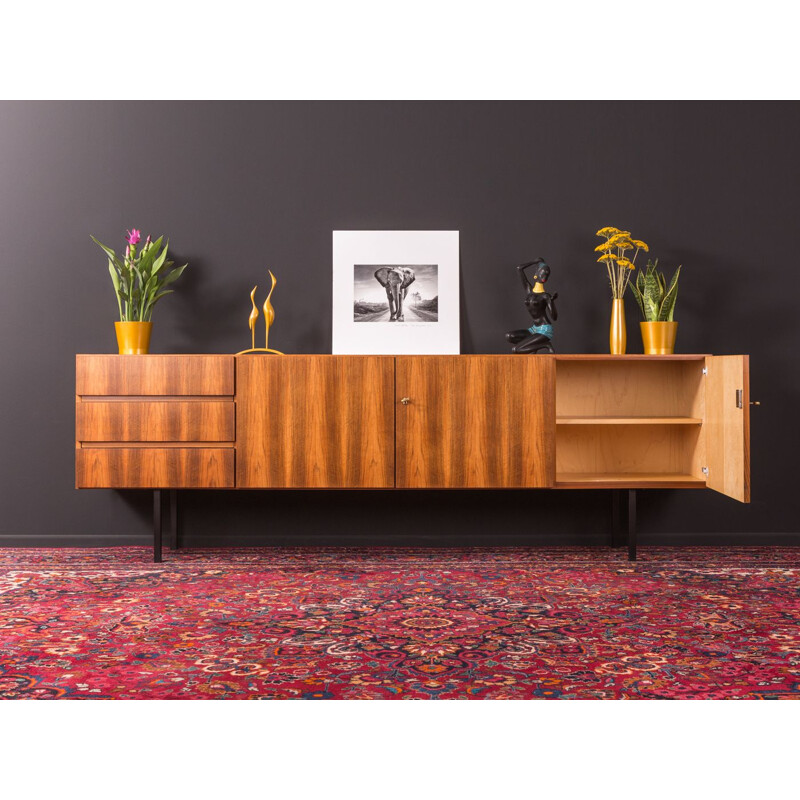 Vintage walnut sideboard 1960s