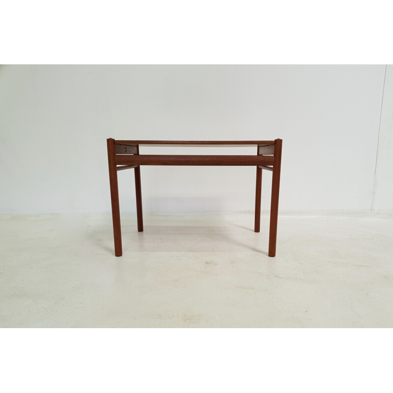 Vintage teak coffee table by Ole WANSCHER for Jeppesen 1960