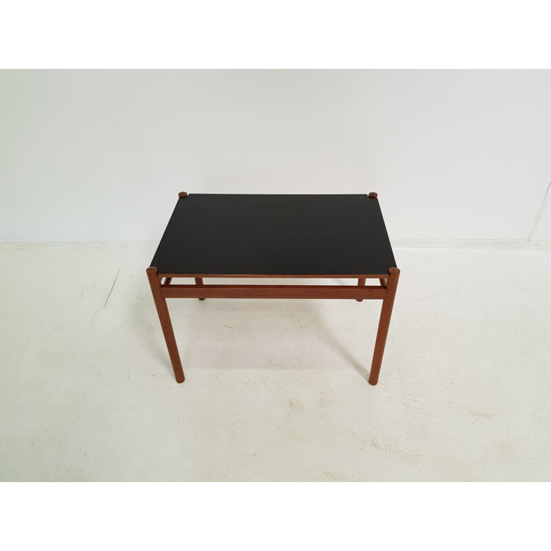 Vintage teak coffee table by Ole WANSCHER for Jeppesen 1960