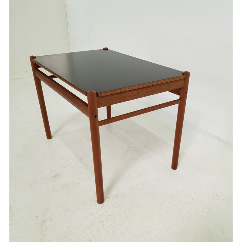 Vintage teak coffee table by Ole WANSCHER for Jeppesen 1960