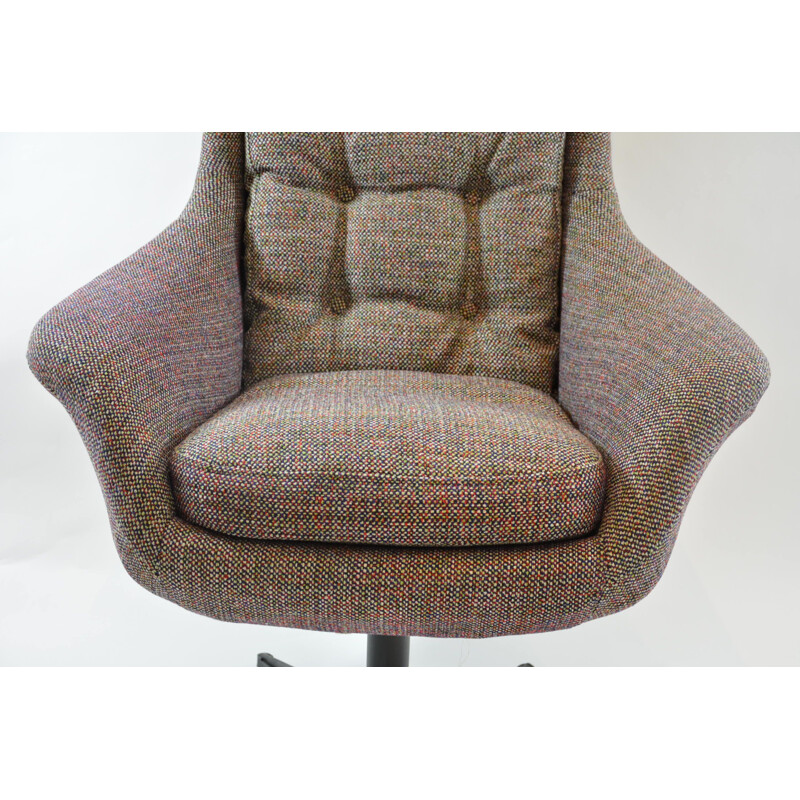 Vintage armchair flecked 1970s