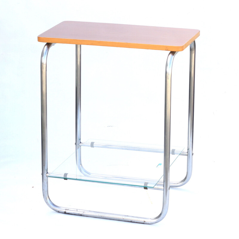 Vintage side table from Kovozavody, Czechoslovakia 1960s