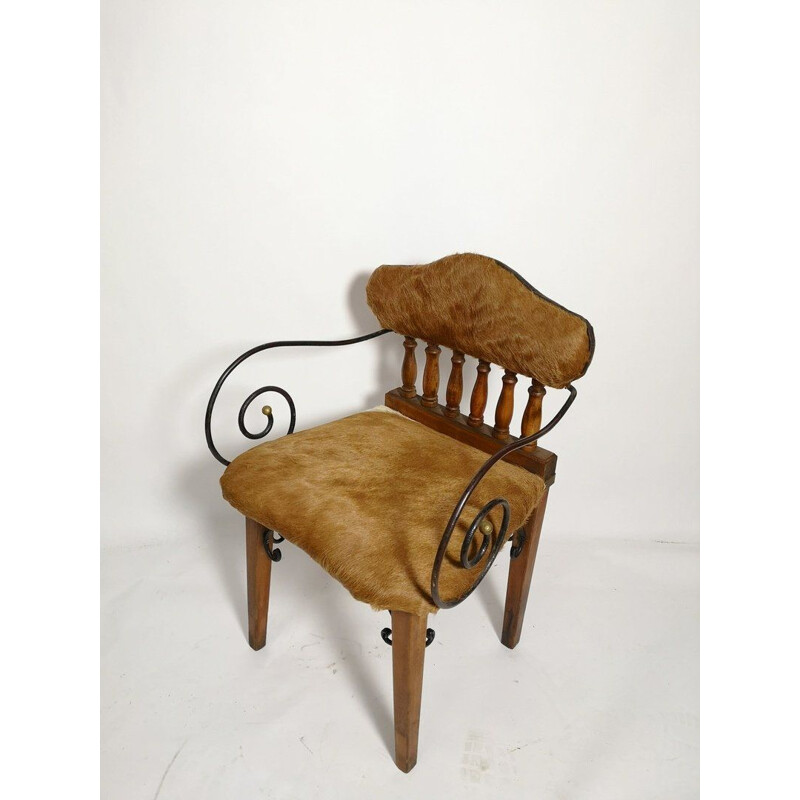 Vintage-Sessel aus Leder, 1970