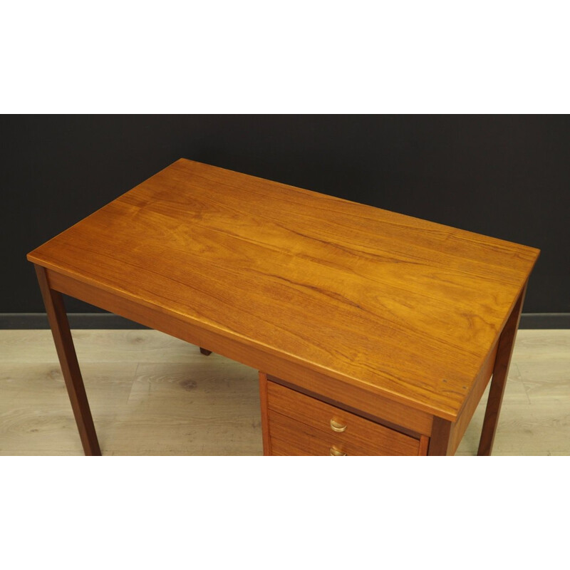 Vintage Danish desk in teak