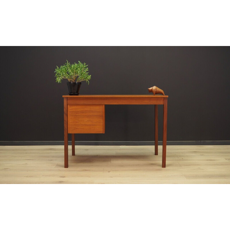 Vintage Danish desk in teak