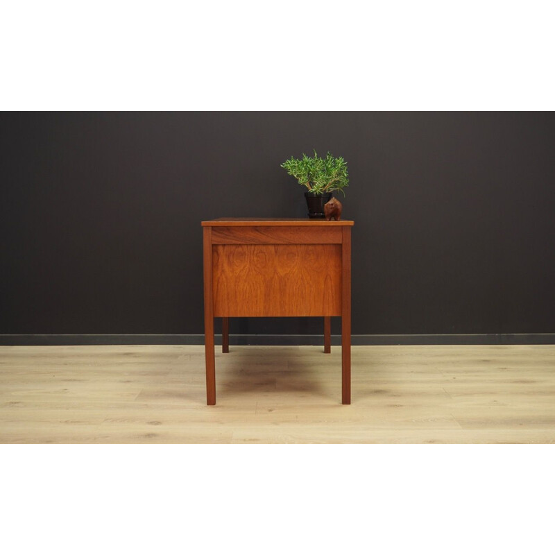 Vintage Danish desk in teak