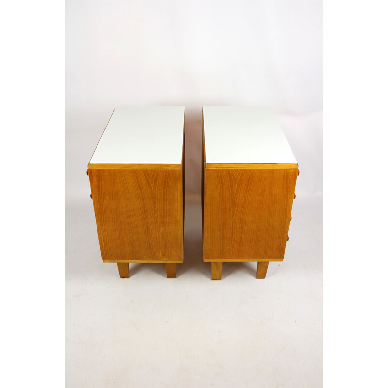 Vintage pair of nightstands by Novy,1970 