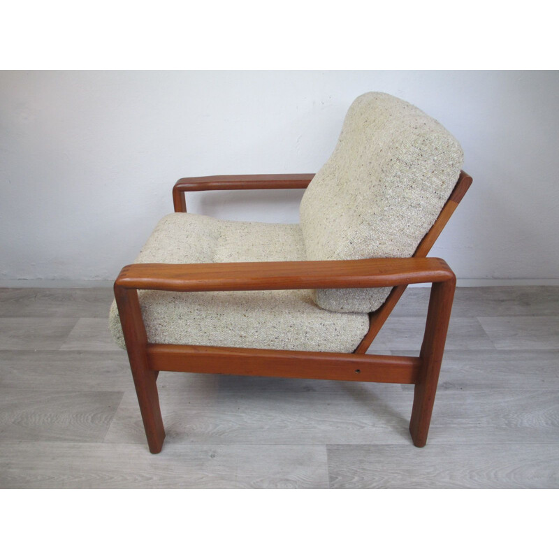 Vintage teak armchair 1960