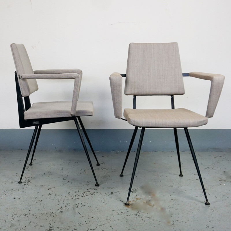 4 Italian velca vintage chairs from the 50s  