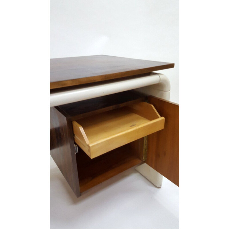 Vintage Macassar Ebony Desk 1960