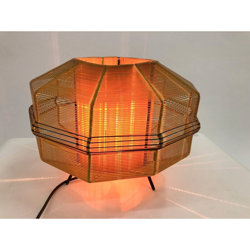 Vintage Table Lamp green/orange