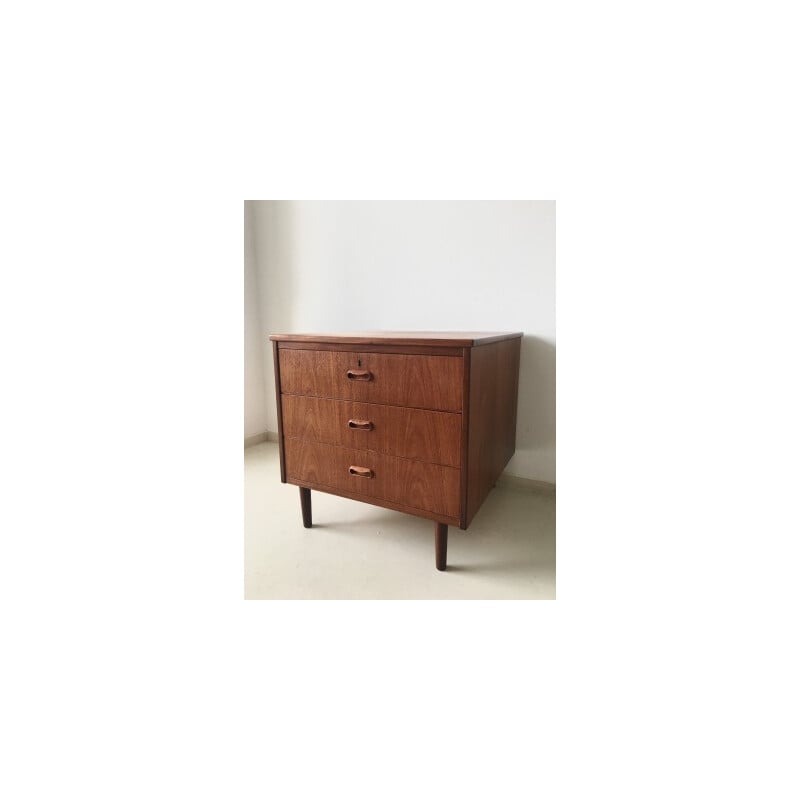 Commode scandinave en teck - 1960