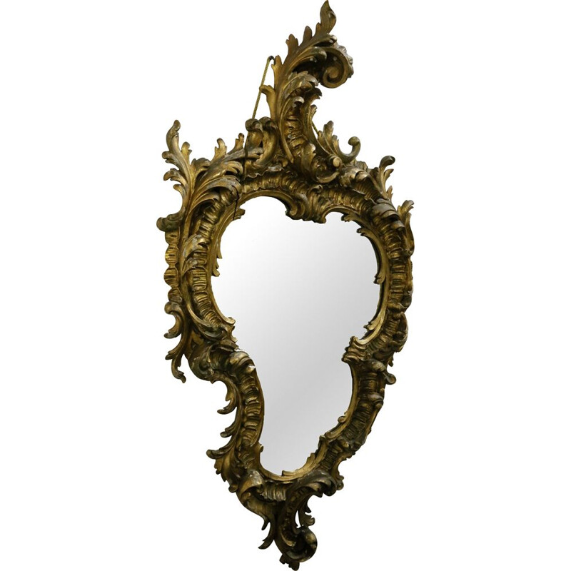 Vintage "Rococo" mirror from the 30s