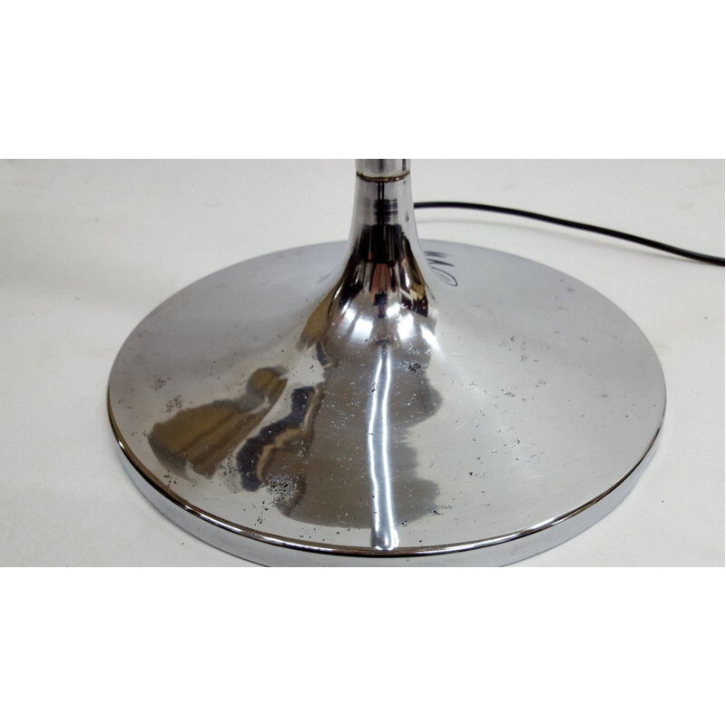 Lampadaire vintage italien pour Guzzini en fer et plastique 1960