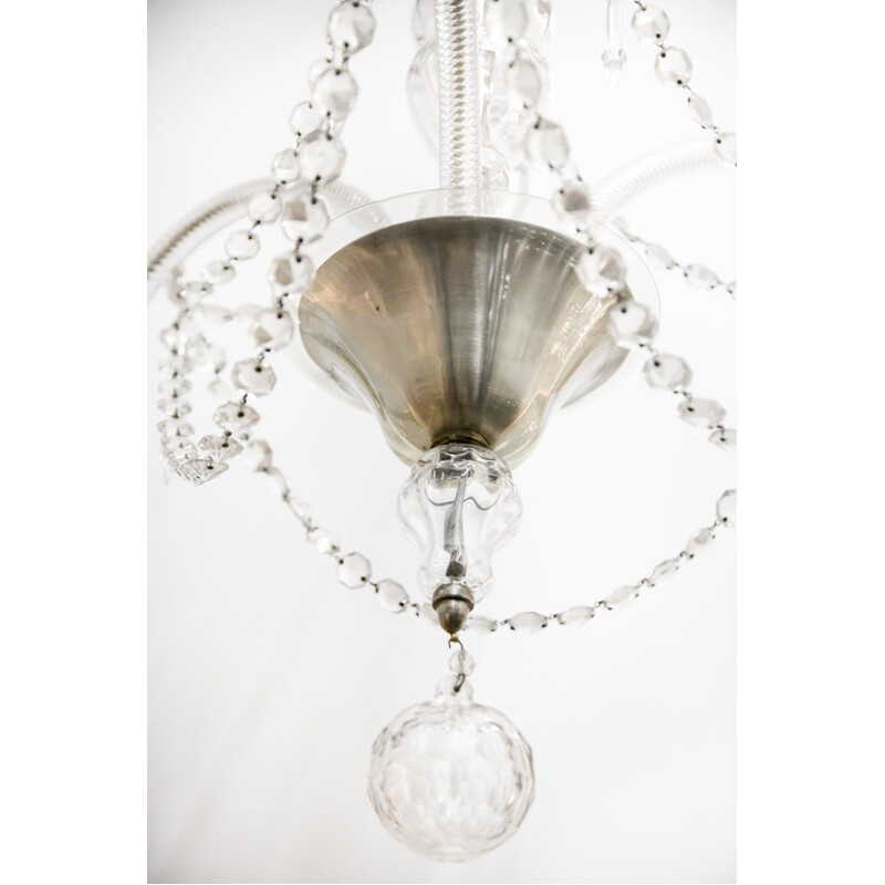 Vintage chandelier in Murano glass 1970s