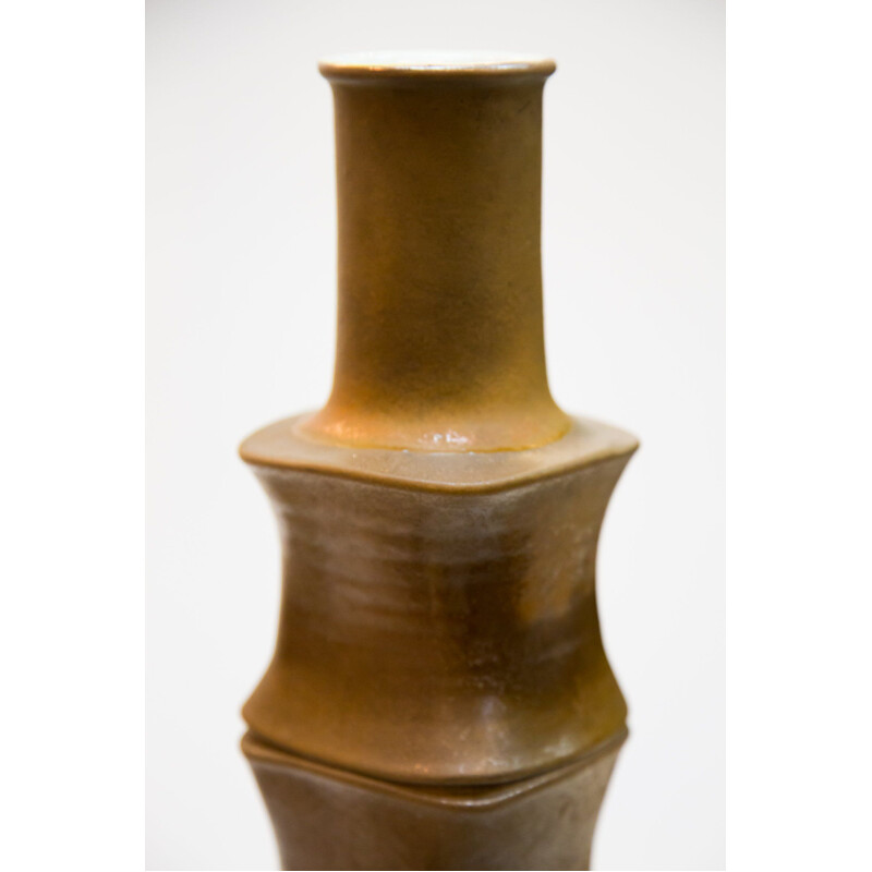 Vaso vintage de bambu, 1970-1979