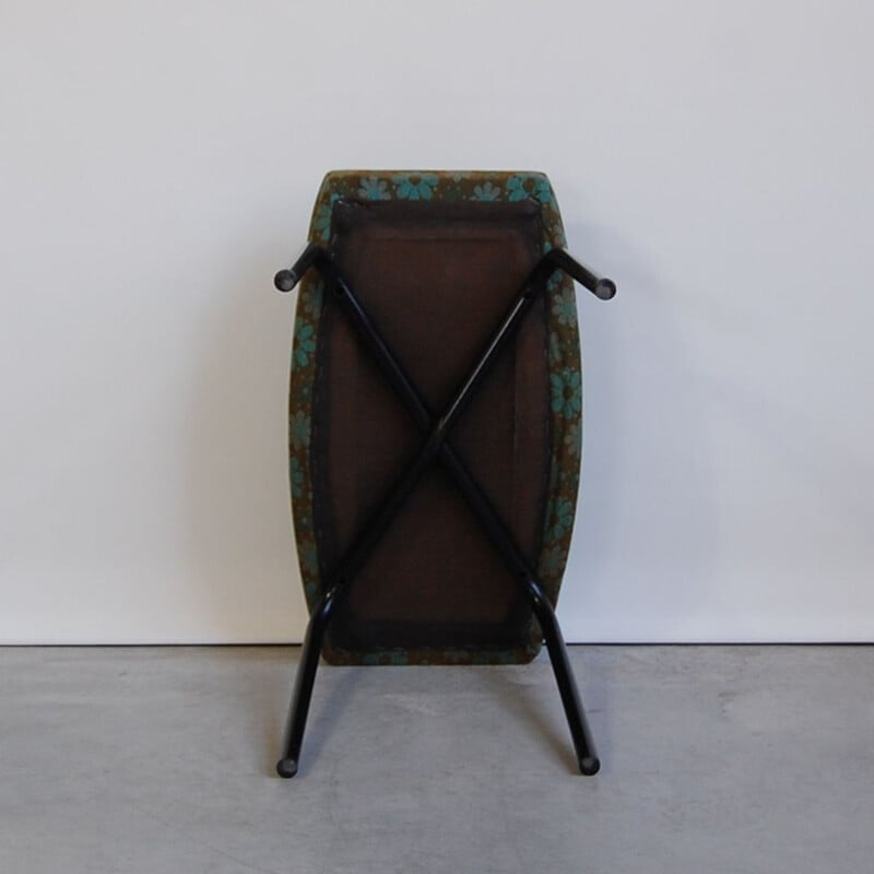 Vintage stool Taureau by Pierre Guariche for Meurop 1960s