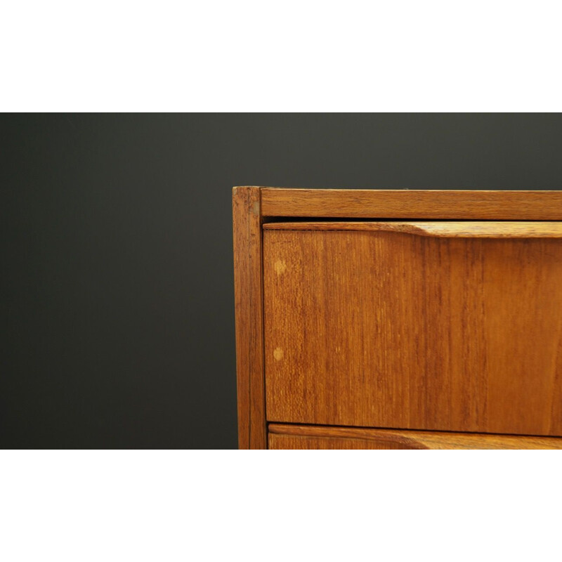 Vintage chest of drawers in teak from the 70s