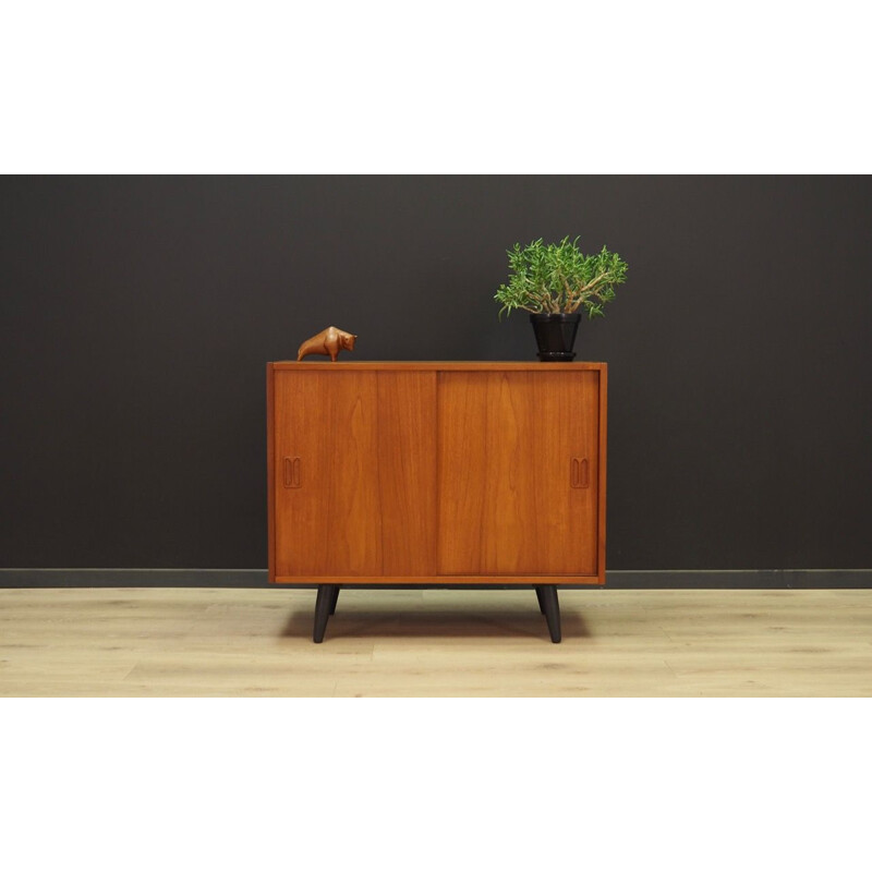 Vintage Danish cabinet in teak by Niels J. Thorso from the 60s 