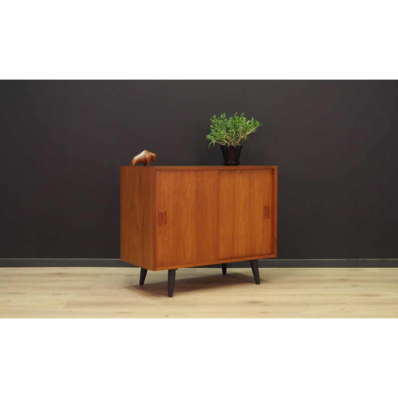 Vintage Danish cabinet in teak by Niels J. Thorso from the 60s 