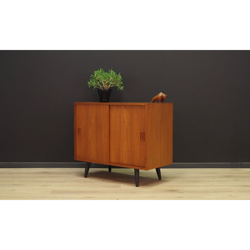 Vintage Danish cabinet in teak by Niels J. Thorso from the 60s 