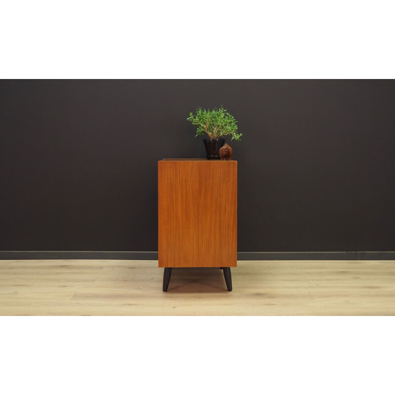 Vintage Danish cabinet in teak by Niels J. Thorso from the 60s 