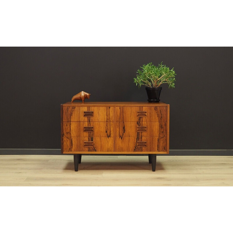 Vintage Rosewood chest Of Drawers by Niels J. Thorso 1960