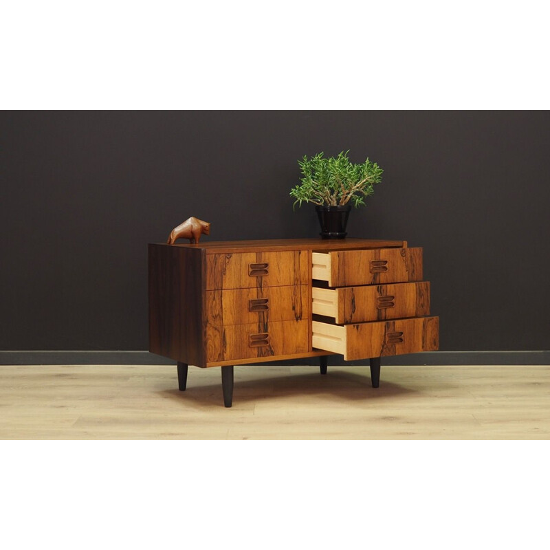 Vintage Rosewood chest Of Drawers by Niels J. Thorso 1960
