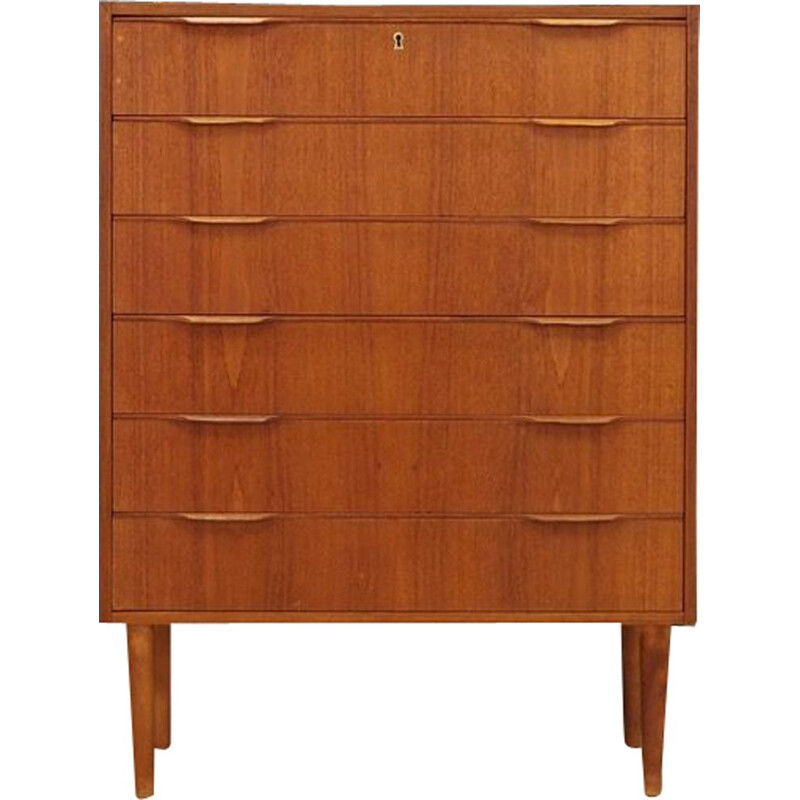 Vintage chest of drawers in teak from the 70s