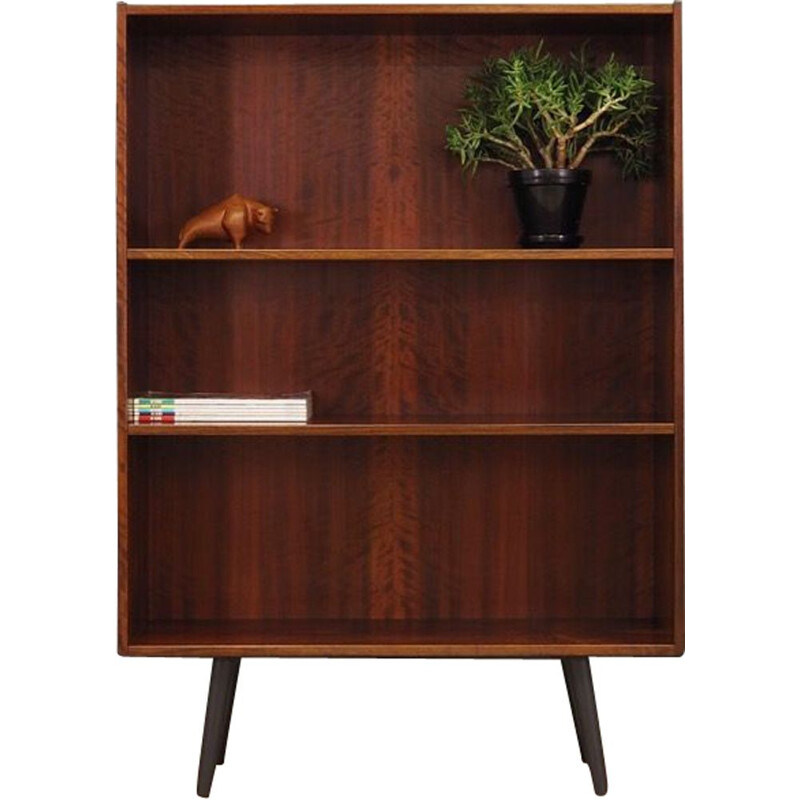 Vintage scandinavian bookcase in rosewood,1960