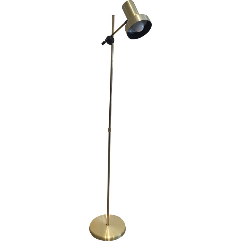 Vintage brass floor lamp 1960