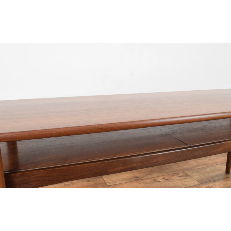 Vintage danish coffee table in teakwood 1960s