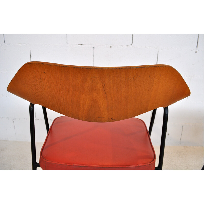 Paire de fauteuils modèle 675, Robin DAY - années 50