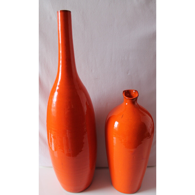 Pair of Ceramic Vases 1990s