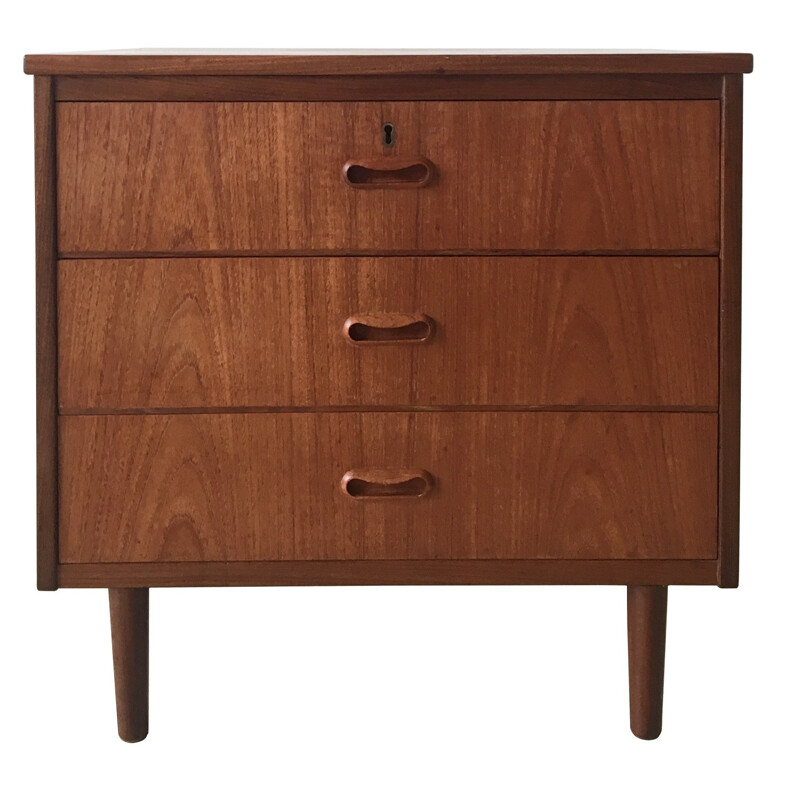 Commode scandinave en teck - 1960