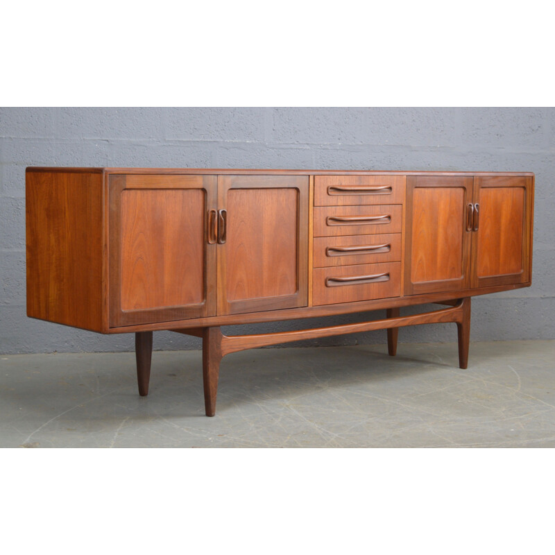 Vintage sideboard in teak Fresco by V.B. Wilkins for G Plan 1960s