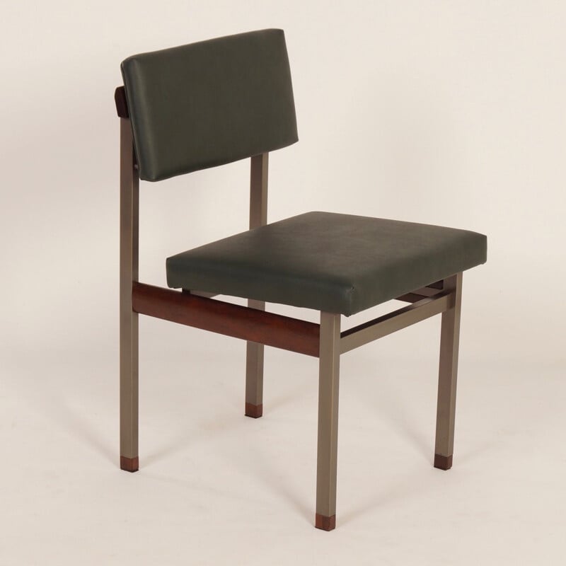 Set of 4 vintage Pali chairs by Louis van Teeffelen for Wébé, 1960