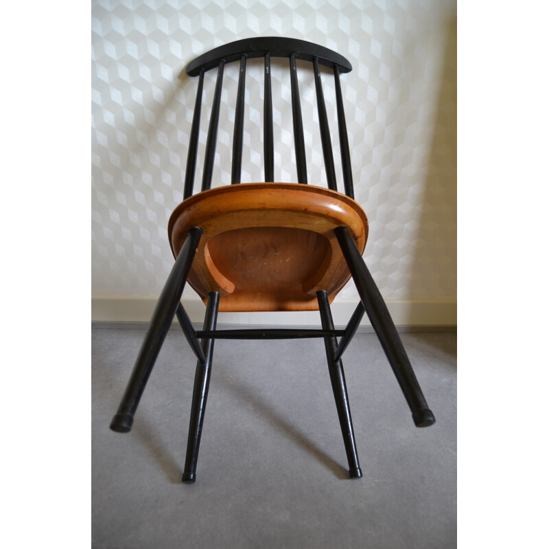 Set of 6 Fanett dining chairs, Illmari TAPIOVAARA - 1960s